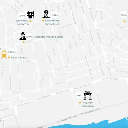 Tresor De Fern @ Baixa Chiado Διαμέρισμα Lisboa